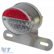 image-14-Mini LED Rücklicht für Motorräder mit klarem Glas RETRO, universell einsetzbar