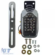 image-13-Mini LED Tombstone Rücklicht für Motorrad Chrom / Schwarz