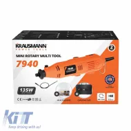 Mini Rotary Multi Tool 135W Krausmann 7940-image-6309537