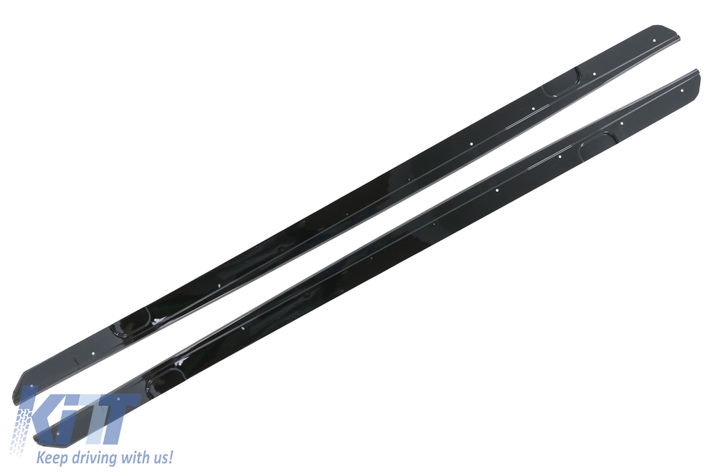 Quantitativo 1 lato gonne set: sinistra & destra RDSL500082 nero lucido RDX Minigonne Laterali Serie-2 F45 / F46 Slim 