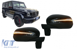 Miroir Rétroviseurs Complet pour Mercedes Classe G W463 2012-2017 2018 Facelift Design-image-6089586