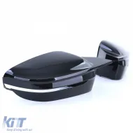 Mirror caps gloss black for replacement suitable for BMW 8 Series G14 G15 G16 from 18-image-6278109