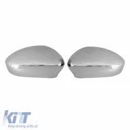Mirror Covers Chrome suitable for Fiat Grande Punto 2005-2012 2 Pieces-image-6308088