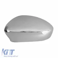 Mirror Covers Chrome suitable for Fiat Grande Punto 2005-2012 2 Pieces-image-6308090