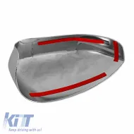 Mirror Covers Chrome suitable for Fiat Grande Punto 2005-2012 2 Pieces-image-6308092