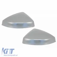 Mirror Covers suitable for Audi A3 8V 12-20 RS3 Look Brushed Aluminum 2 Pieces-image-6301202