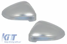 image-37-Mirror Covers suitable for Audi A5 F5 (2017+) Extinction Aluminium Plated Complete Housing Without Side Assist
