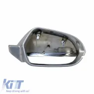 Mirror Covers suitable for Audi A6 4G C7 11-14 RS6 Look Aluminum 2 Pieces-image-6301141