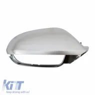 Mirror Covers suitable for Audi A6 4G C7 11-14 RS6 Look Aluminum 2 Pieces-image-6301142