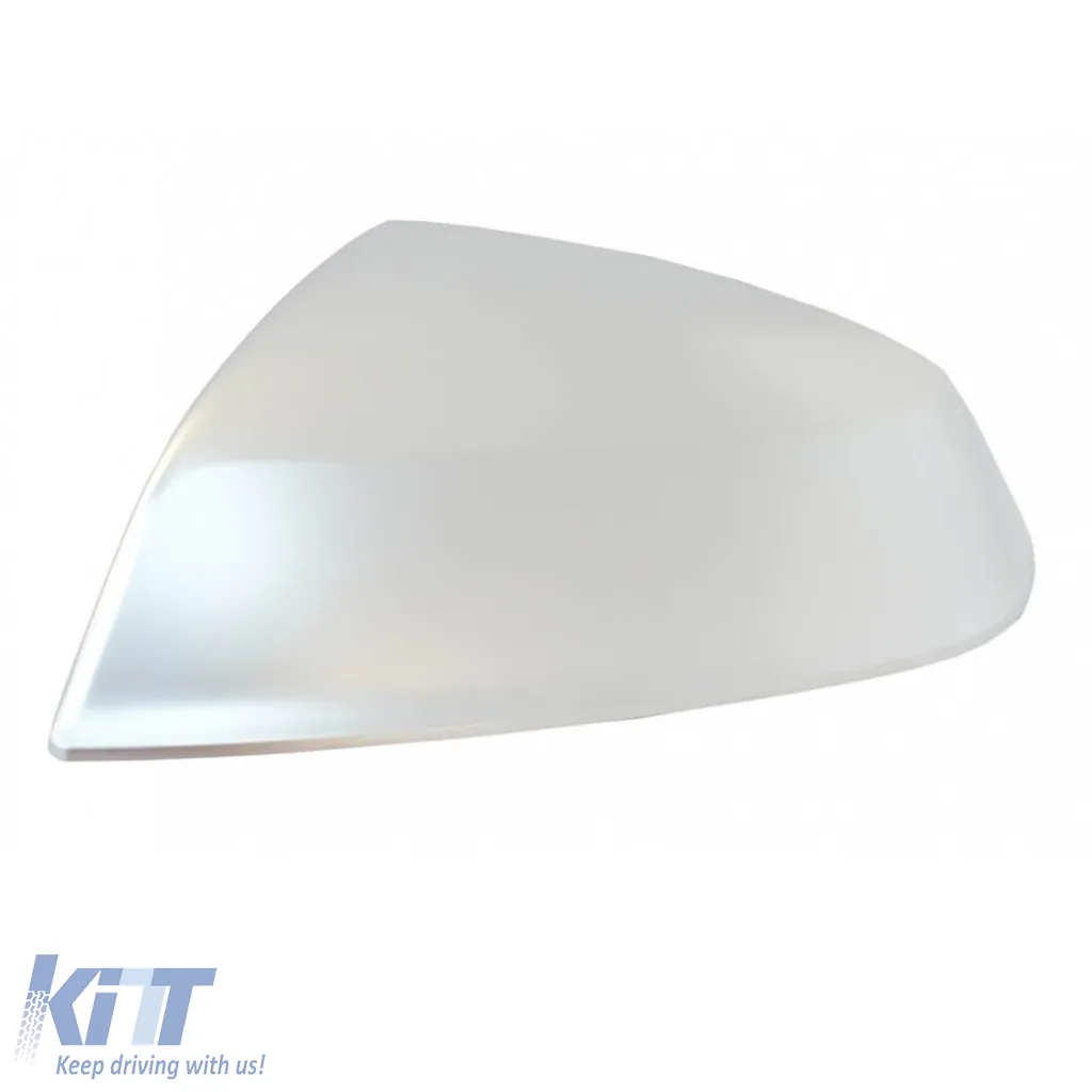 Mirror Covers suitable for Audi Q5 4M 16-20, Q7 4M 15-19 Shells Brushed Aluminum 2 Pieces