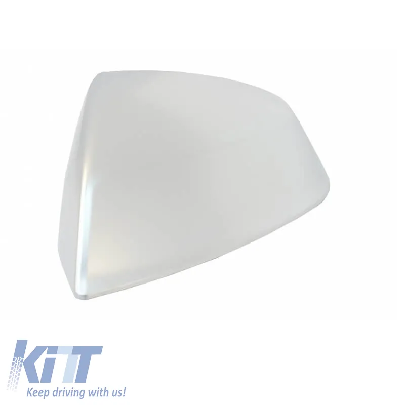 Mirror Covers suitable for Audi Q5 4M 16-20, Q7 4M 15-19 Shells Brushed Aluminum 2 Pieces