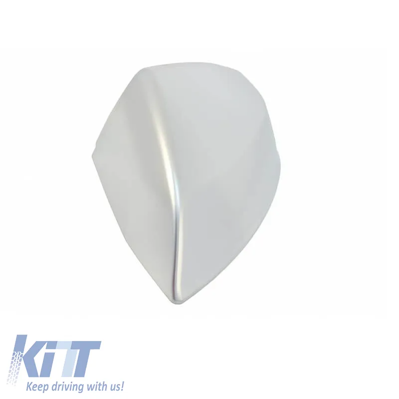 Mirror Covers suitable for Audi Q5 4M 16-20, Q7 4M 15-19 Shells Brushed Aluminum 2 Pieces