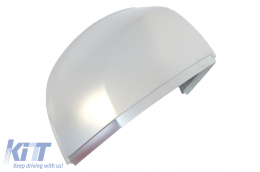 Mirror Covers suitable for Audi Q7 4M Q5 (2017-up) Extinction Aluminium Plated Complete Housing Without Side Assist RS Design-image-6071361