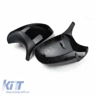 Mirror Covers suitable for BMW 1 E87/E81/E82/E88, 3 E90, E91 05-08 / E92, E93 06-10 M3/M4 Look Black Glossy & Mat 2 Pieces-image-6324713