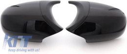 Mirror Covers suitable for BMW 1 E87/E81/E82/E88, 3 E90, E91/E92, E93 M3/M4 Look Facelift LCI Models Black Glossy & Matte 2 Pieces