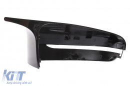 Mirror Covers suitable for BMW 3 Series G20 G21 G28 (2017-up) Piano Black M Sport Design LHD-image-6113951