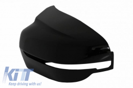 Mirror Covers suitable for BMW 3 Series G20 G21 G28 2017+ M4 Look Glossy Black 2 Pieces-image-6329283
