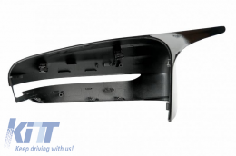 Mirror Covers suitable for BMW 3 Series G20 G21 G28 2017+ M4 Look Glossy Black 2 Pieces-image-6329285