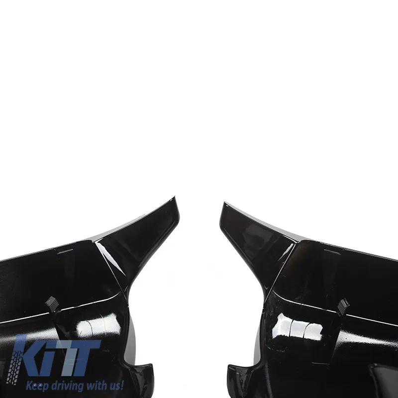 Mirror Covers suitable for BMW 5 F10 / F11 10-13 (Pre-Facelift) M4 Look Glossy Black 2 Pieces