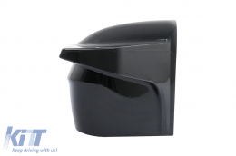 Mirror Covers suitable for BMW 5 Series G30 G31 G38 (2017-2019) 6 Series G32 (2017-2019) 7 Series G11 G12 (2015-2019) 8 Series G14 G15 G16 (2017-2019) M Sport Design Glossy Black LHD-image-6111233