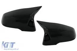 image-45-Mirror Covers suitable for BMW X1 F48 Pre & LCI X1 xDrive25e (06.2015-up) Active Tourer F45 Pre & LCI (2014-up) Gran Tourer F46 (06.2015-up) Piano Black M Design