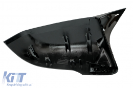 Mirror Covers suitable for BMW X1 F48 Pre & LCI X1 xDrive25e (06.2015-up) Active Tourer F45 Pre & LCI (2014-up) Gran Tourer F46 (06.2015-up) Piano Black M Design-image-6070729