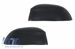 Mirror Covers suitable for BMW X3 F25 X4 F26 X5 F15 X6 F16 (2014-2018) Real Carbon Fiber - 89704CFR