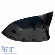 Mirror Covers suitable for BMW X3 F25, X4 F26, X5 F15, X6 F16 M4 Look Glossy Black 2 Pieces-image-6306871