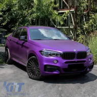 Mirror Covers suitable for BMW X3 F25, X4 F26, X5 F15, X6 F16 M4 Look Glossy Black 2 Pieces-image-6306872