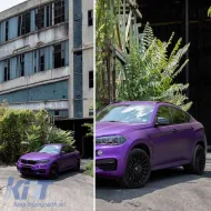 Mirror Covers suitable for BMW X3 F25, X4 F26, X5 F15, X6 F16 M4 Look Glossy Black 2 Pieces-image-6306873