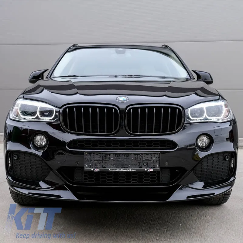 Mirror Covers suitable for BMW X3 F25, X4 F26, X5 F15, X6 F16 M4 Look Glossy Black 2 Pieces
