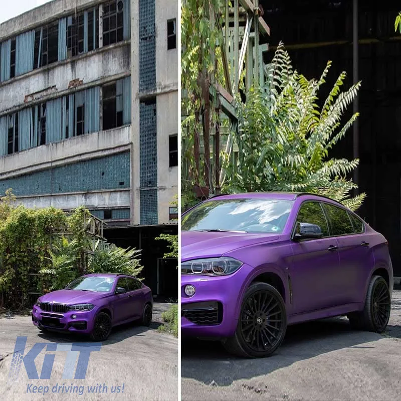 Mirror Covers suitable for BMW X3 F25, X4 F26, X5 F15, X6 F16 M4 Look Glossy Black 2 Pieces