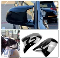 Mirror Covers suitable for BMW X3 F25, X4 F26, X5 F15, X6 F16 XM Look Glossy Black 2 Pieces-image-6324717