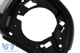 Mirror Covers suitable for BMW X3 G01 X3 G08 X4 G02 X5 G05 X6 G06 X7 G07 (2017-2020) M Sport Design Piano Black-image-6094618