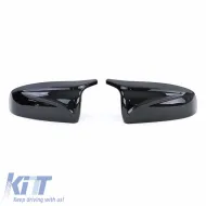 Mirror Covers suitable for BMW X5 E70 06-13 / X6 E71 08-13 M4 Look Glossy Black 2 Pieces-image-6301037