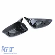 Mirror Covers suitable for BMW X5 E70 06-13 / X6 E71 08-13 M4 Look Glossy Black 2 Pieces-image-6301039