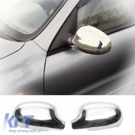 Mirror Covers suitable for Daewoo Lanos Chrome 2 Pieces