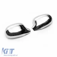 Mirror Covers suitable for Daewoo Lanos Chrome 2 Pieces-image-6301085