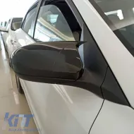 Mirror Covers suitable for Hyundai I20 2014-2020 Without Indicators Glossy Black 2 Pieces-image-6314293
