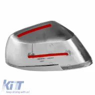 Mirror Covers suitable for Nissan Navara 2006-2009 Chrome 2 Pieces-image-6327685