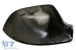 Mirror Covers suitable for VW Amarok (2010-2020) Transporter Multivan T5 Facelift (2010-2015) Transporter T6 (2016-2018) Piano Black-image-6067667