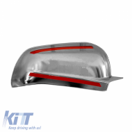 Mirror Covers suitable for VW Golf IV (4) 98-04, Bora 98-04, Passat 3B 97-00 Small - Large Chrome 2 Pieces