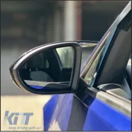 Mirror Covers suitable for VW Golf VII (7) 12-20, Touran 15+ R Look Clip On Glossy Black 2 Pieces-image-6324168