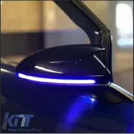 Mirror Covers suitable for VW Golf VII (7) 12-20, Touran 15+ R Look Clip On Glossy Black 2 Pieces-image-6324170