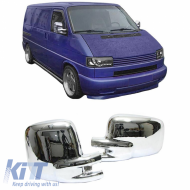 Mirror Covers suitable for VW Transporter T4 90-03 Chrome 2 Pieces