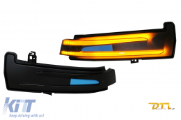 image-24-Mirror Dinamic LED Turn Signal Light suitable for Mercedes A-Class W176 B-Class W246 C-Class W204 C204 CL W216 CLS C218 E-Class W212 S212 C207 GLK X204 S-Class W221 Smoke