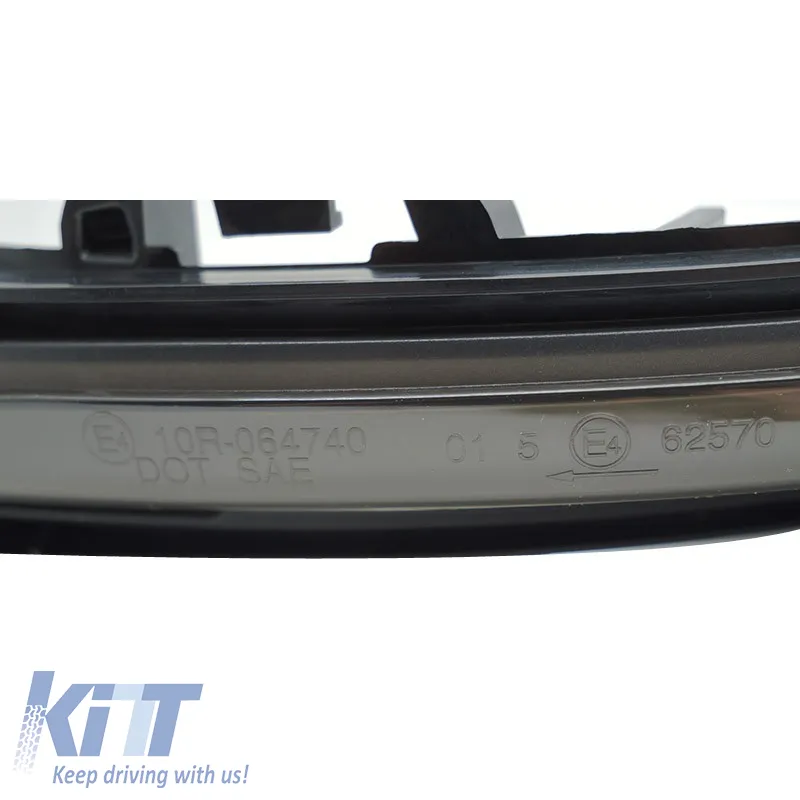 Mirror Dynamic Led suitable for Volvo S90 V90 V60 XC40 Smoke 2 pcs