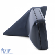 Mirror exterior mirror left manual with mirror glass for Mercedes W124 W201-image-6326998
