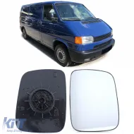 image-47-Mirror glass for mirror unheated right for VW Bus T4 90-03