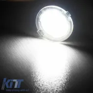 Mirror Led Lights suitable for Ford Edge 07-18 / Mondeo MK5 15-17 / Fusion 14-15 / Raptor 09-14 / Ranger 15-17 / Mustang 15-17 18 SMD Led 6000K White 2 Pcs-image-6315367